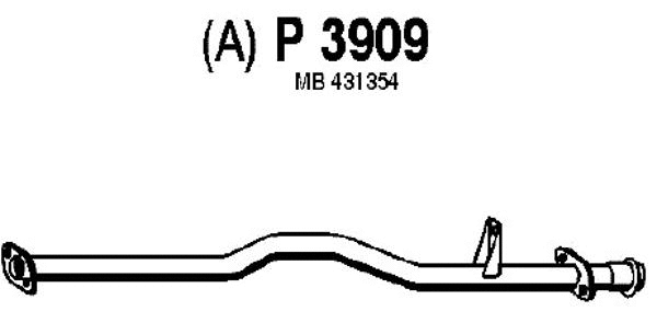 Exhaust Pipe (P3909)