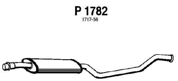 Centre Muffler (P1782)