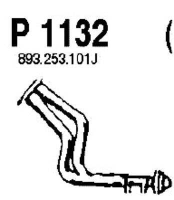 Exhaust Pipe (P1132)