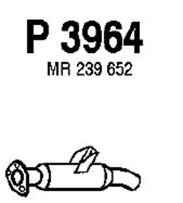 Rear Muffler (P3964)