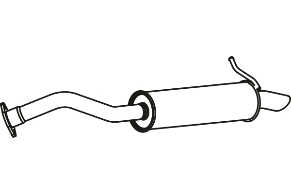 Rear Muffler (P66042)