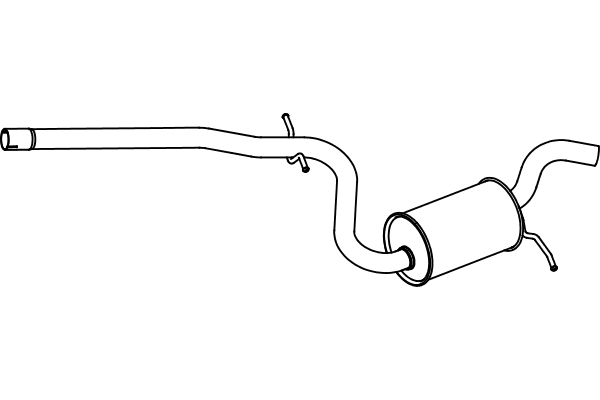 Centre Muffler (P5759)