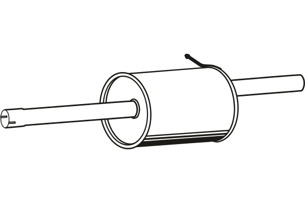 Rear Muffler (P1934)