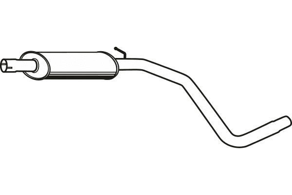 Centre Muffler (P2122)