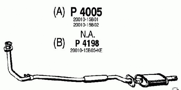Front Muffler (P4005)