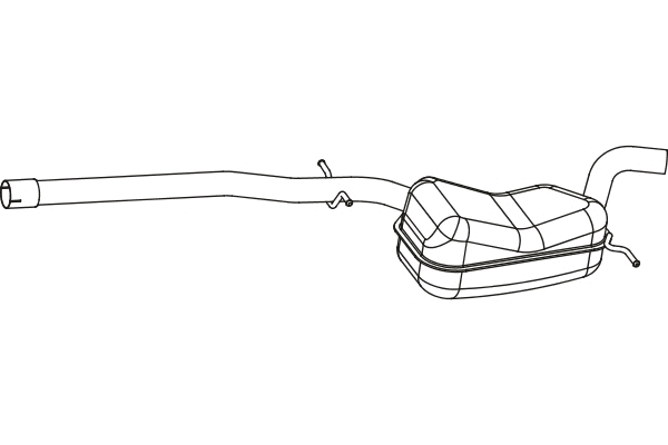 Centre Muffler (P5781)