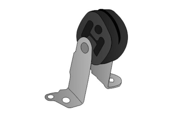 Rubber Strip, exhaust system (X50180)