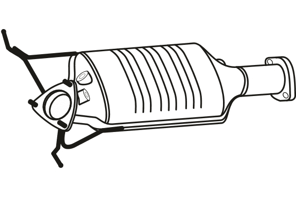 Soot/Particulate Filter, exhaust system (P9986DPF)