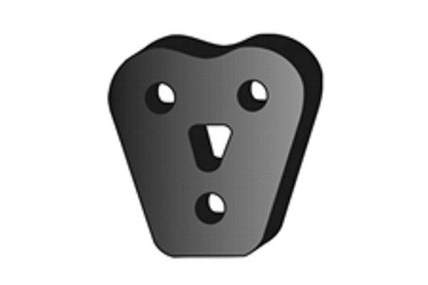 Rubber Strip, exhaust system (X30148)