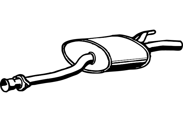 Centre Muffler (P3605)