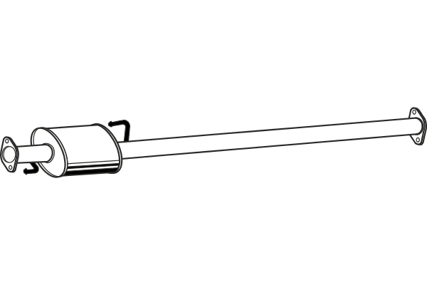 Centre Muffler (P2990)