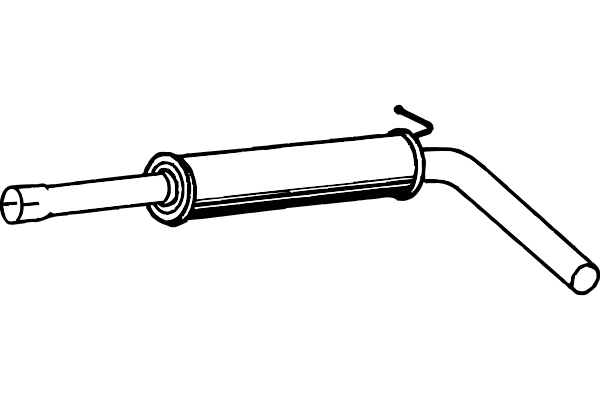 Centre Muffler (P5742)