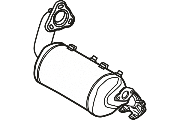 Soot/Particulate Filter, exhaust system (P8849DPF)