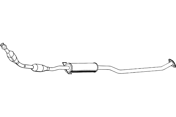 Catalytic Converter (P9786CAT)