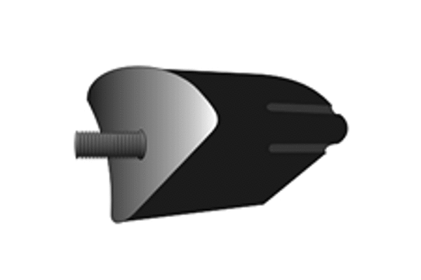 Rubber Strip, exhaust system (X50147)