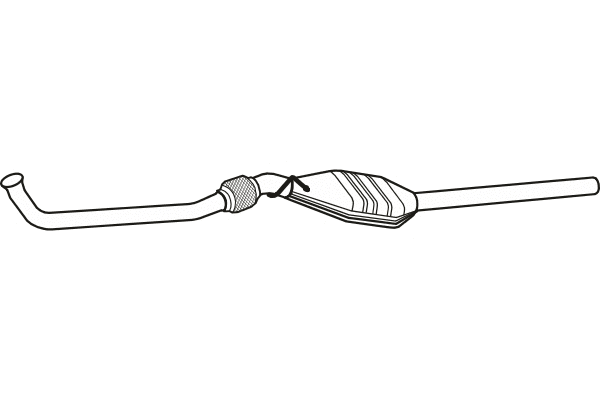Catalytic Converter (P9669DCAT)