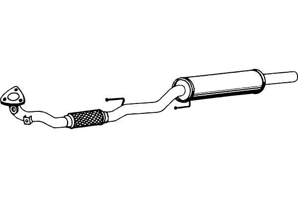 Front Muffler (P5559)