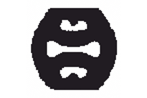 Rubber Strip, exhaust system (X30194)