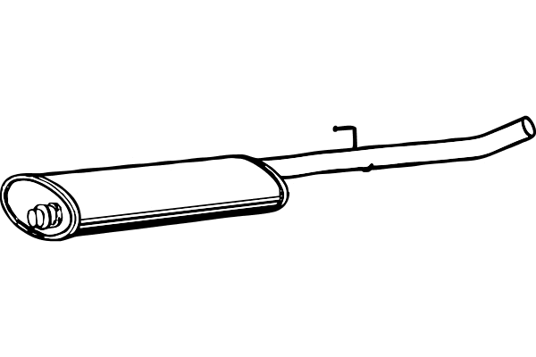 Centre Muffler (P1845)
