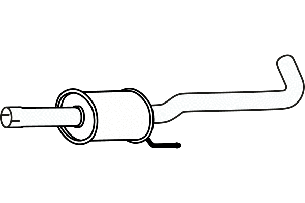 Centre Muffler (P29064)