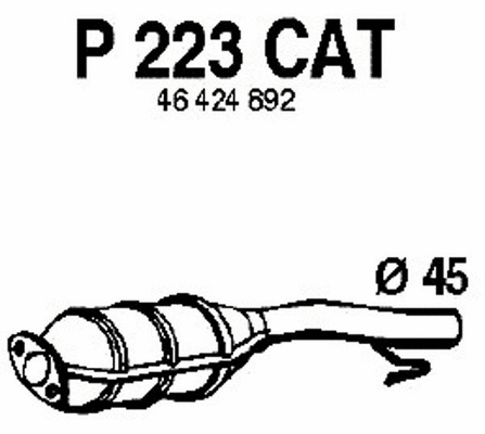 Catalytic Converter (P223CAT)