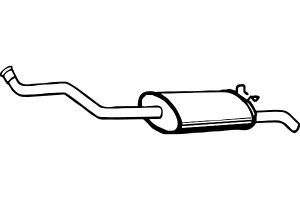 Rear Muffler (P4989)