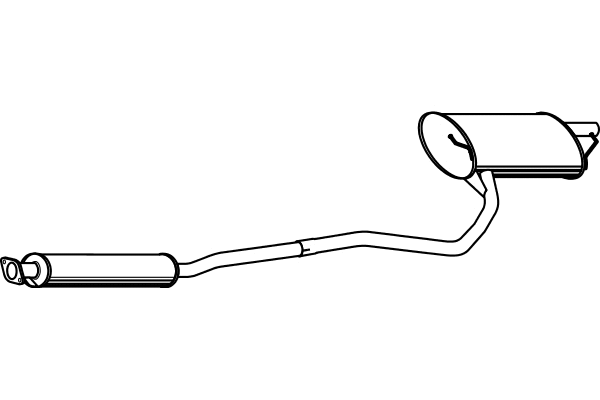 Rear Muffler (P6936)