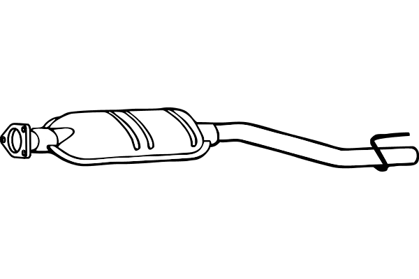 Centre Muffler (P3669)