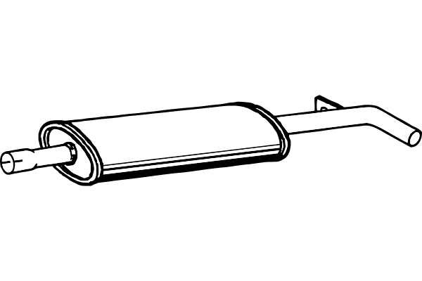 Centre Muffler (P5099)