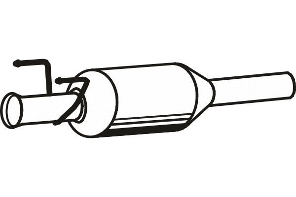 Soot/Particulate Filter, exhaust system (P9934DPF)