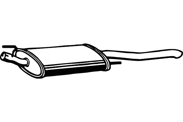 Rear Muffler (P7370)