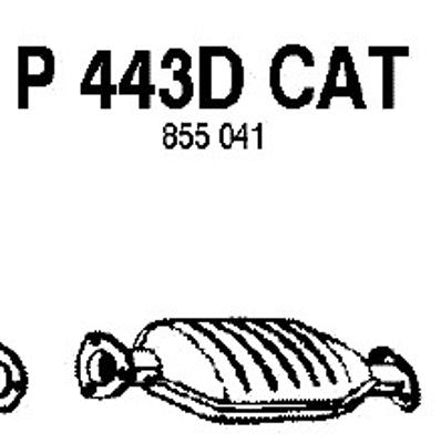 Catalytic Converter (P443DCAT)
