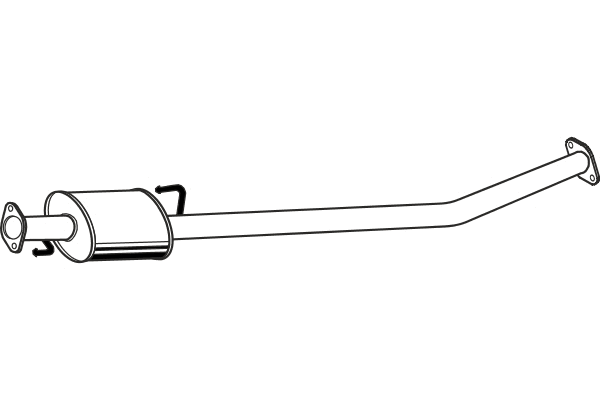 Centre Muffler (P2988)