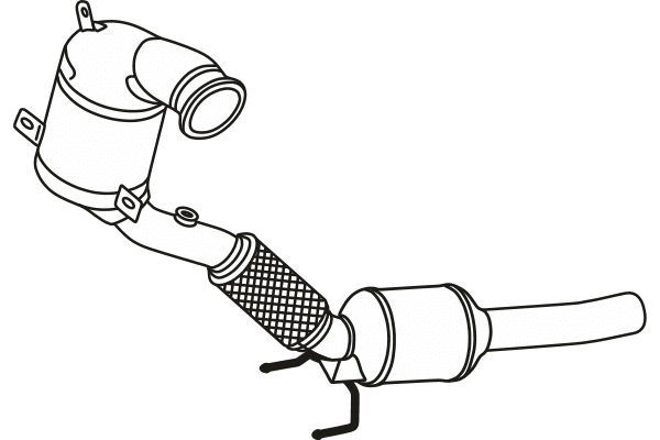 Catalytic Converter (P8166CAT)