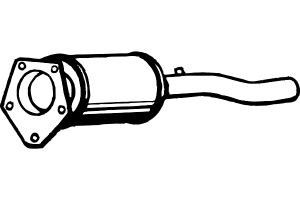 Soot/Particulate Filter, exhaust system (P9982DPF)