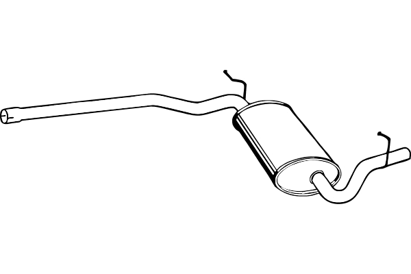 Centre Muffler (P1262)
