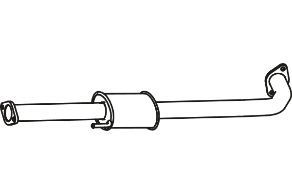 Centre Muffler (P3180)