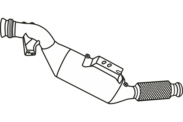 Soot/Particulate Filter, exhaust system (P8843DPF)