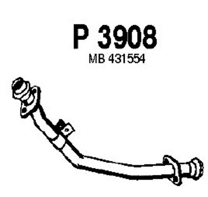 Exhaust Pipe (P3908)