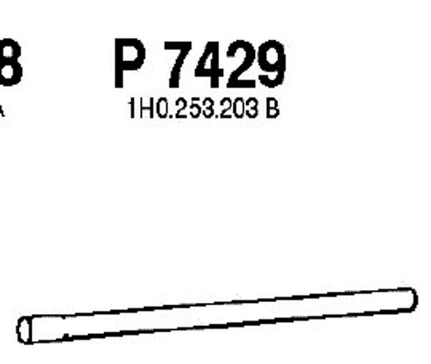 Exhaust Pipe (P7429)