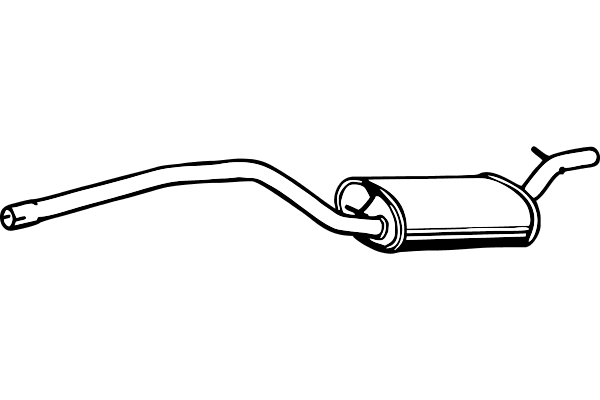 Centre Muffler (P2663)