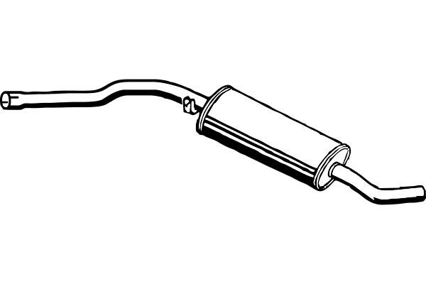 Centre Muffler (P7384)