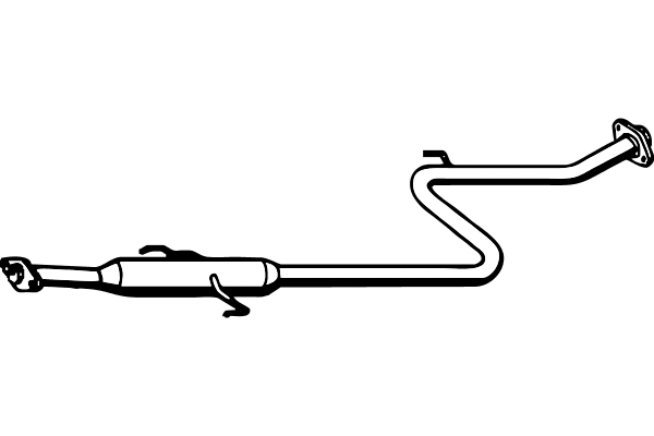 Centre Muffler (P6674)