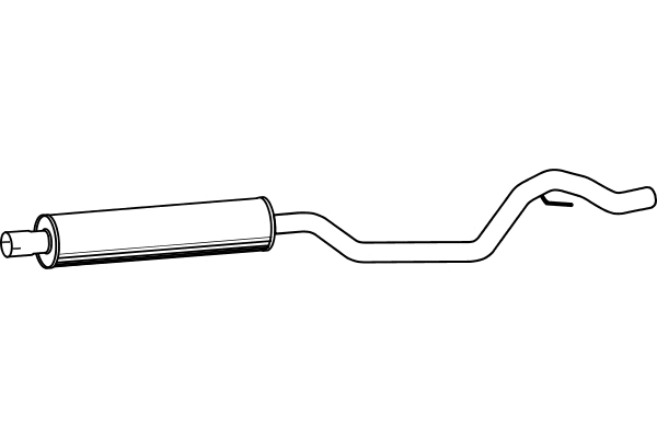 Centre Muffler (P5396)