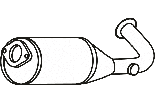 Soot/Particulate Filter, exhaust system (P9977DPF)