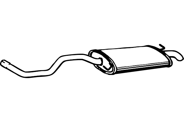 Rear Muffler (P5567)