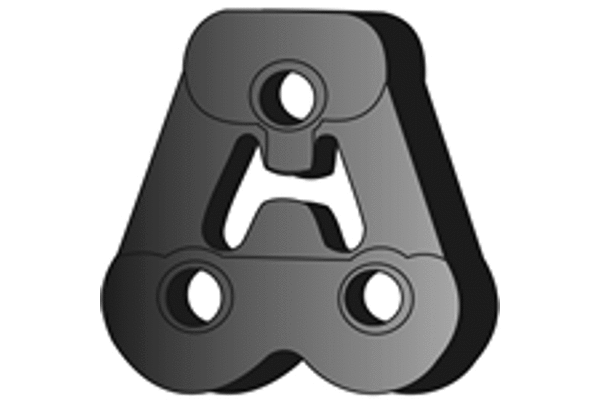 Rubber Strip, exhaust system (X30286)