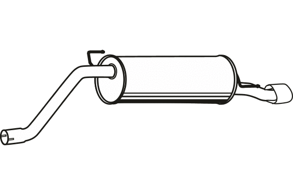 Rear Muffler (P10016)