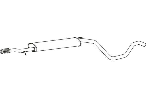Centre Muffler (P17019)