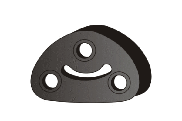 Rubber Strip, exhaust system (X30331)